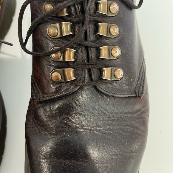 Dr. Marten 8098 Vintage Chunky Brown Lace-up Leather Oxford | Mens size 10 - Picture 6 of 12